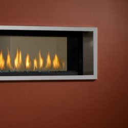 Marquis Gas Fireplaces Infinite Thin SS Surround